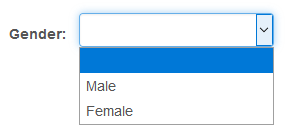 The gender component before our updates